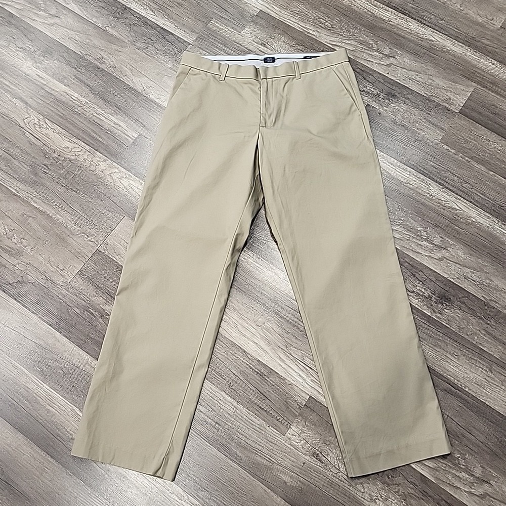 Gap Tailored Kakis Relaxed Fit, Beige, Size 34x32